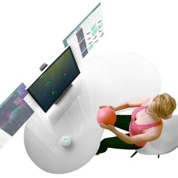 SunBall Exercise Ball Uses Biofeedback Games to Speed up Recovery
