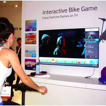 Samsung Presents Cyberbike at CES 2013