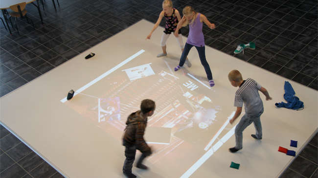 Interactive Learning Floor Installed in Ipswich Primary School