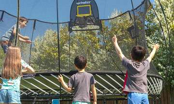 Healthy Engagement with Springfree Trampoline