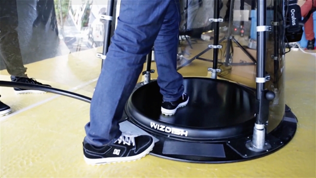 wizdish locomotion virtual gaming