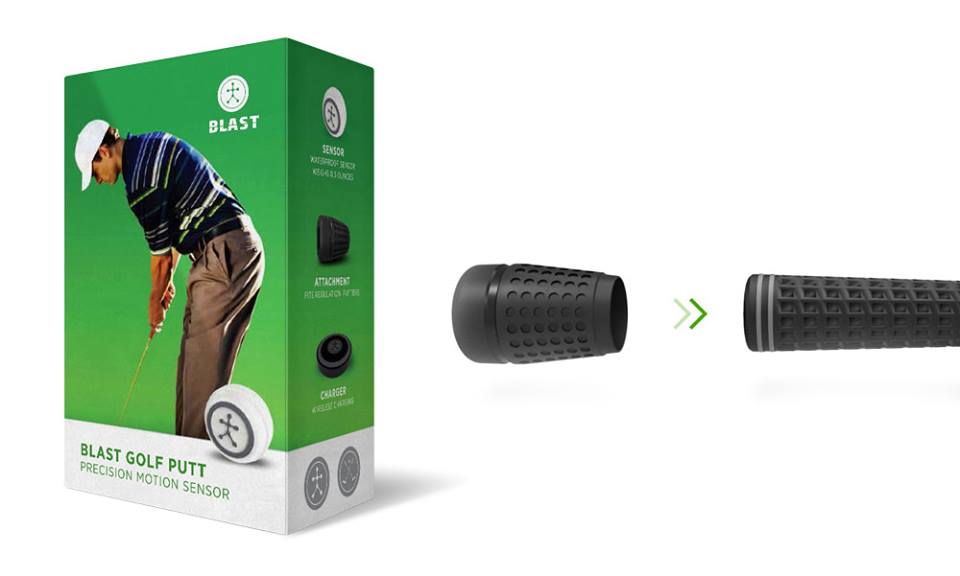 blast golf motion tracking senzor
