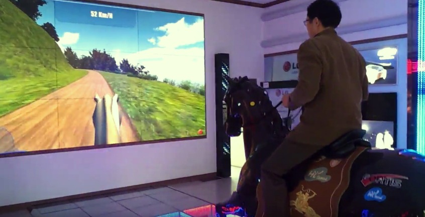 horse riding simulator