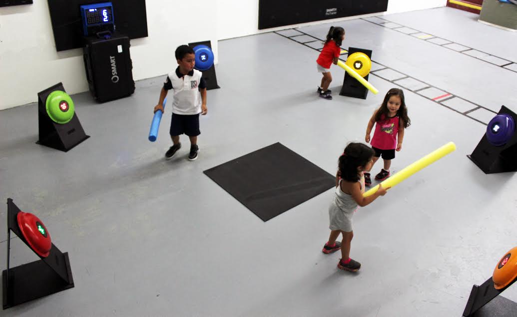 multisensory interactive fitness game