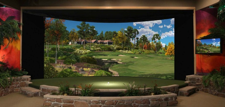 golf simulator horizon