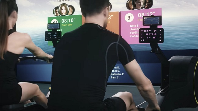 indoor rowing technogym