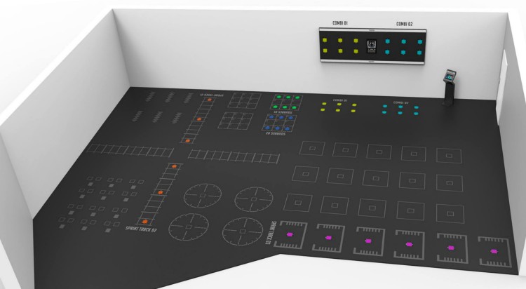 interactive fitness floor