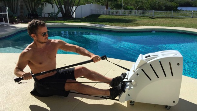 rowing kayaking indoor training machine