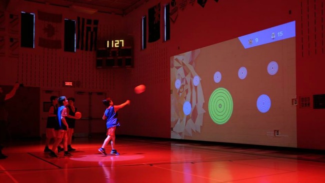 interactive kids gym