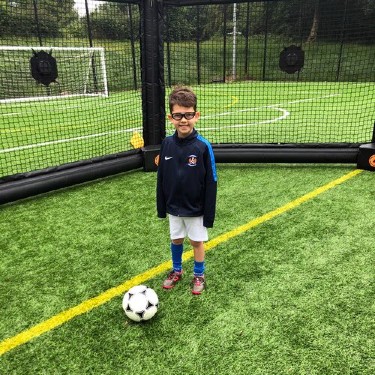 interactive football training